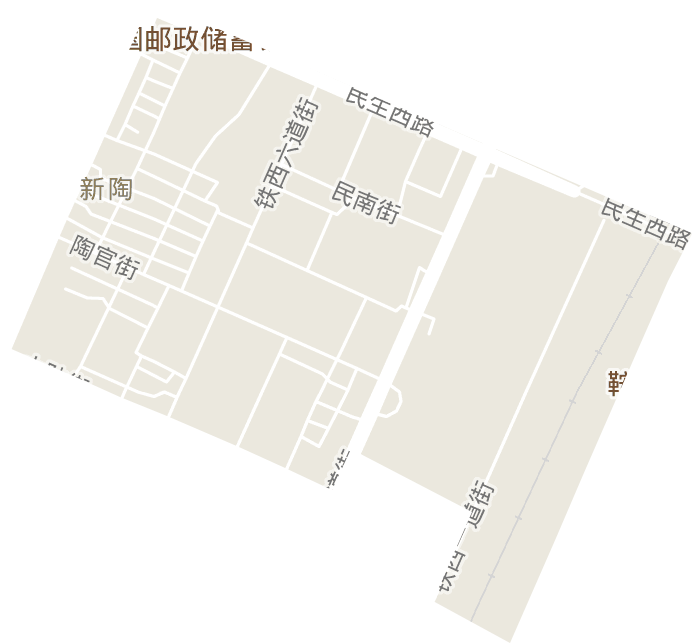 新陶官街道电子地图