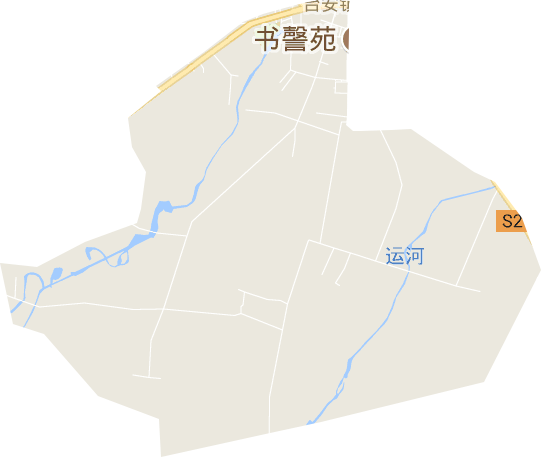 台南街道电子地图