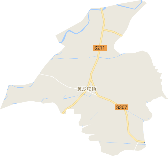 黄沙坨镇电子地图