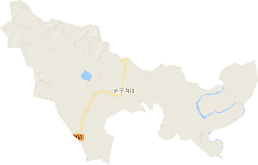 苏子沟镇电子地图