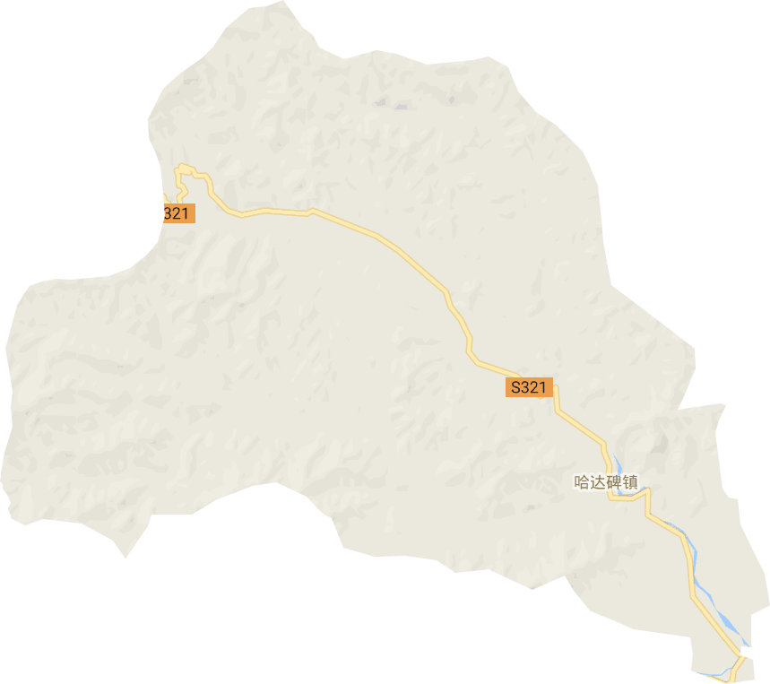 哈达碑镇电子地图