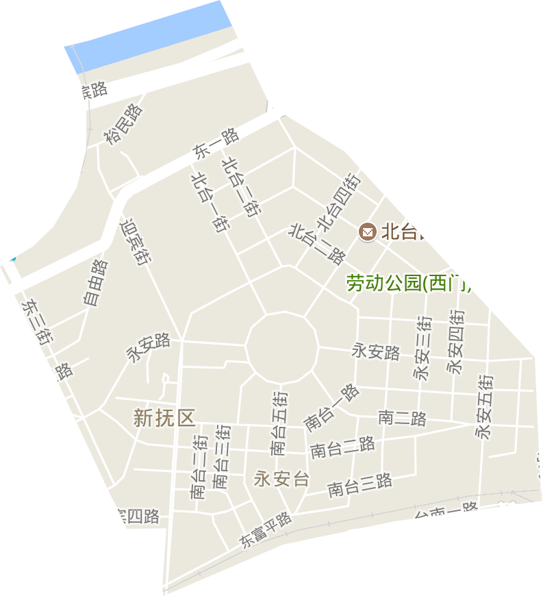 永安台街道电子地图