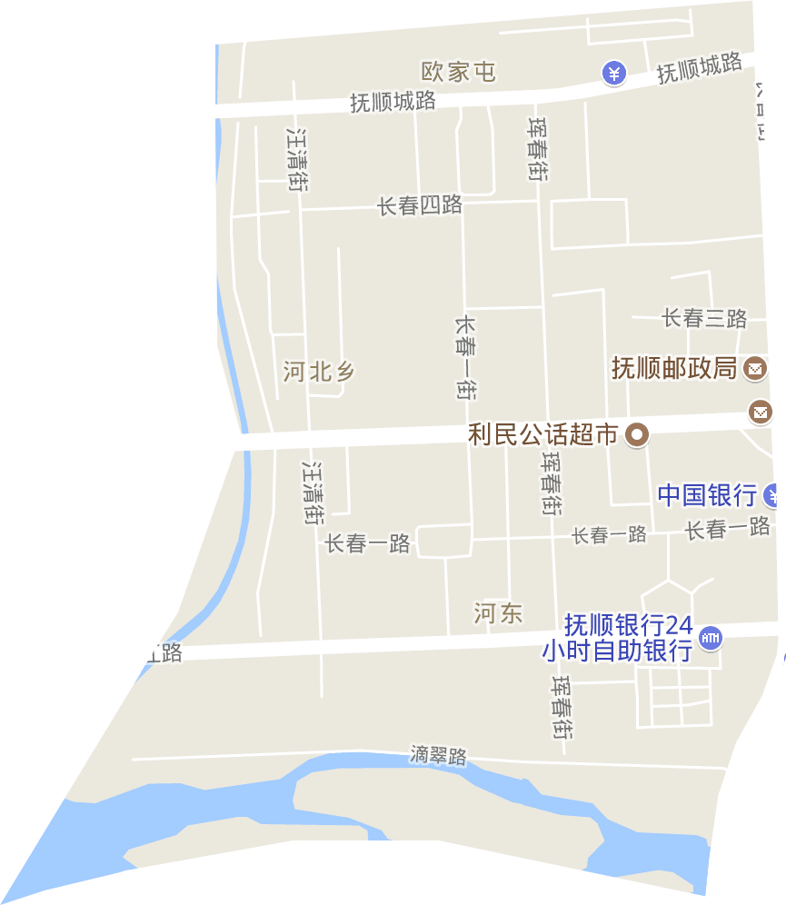 河东街道电子地图