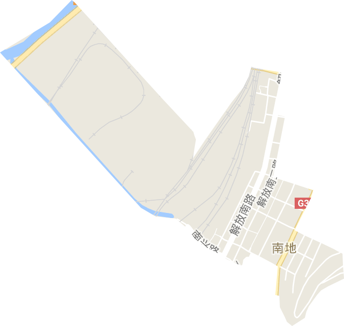 南地街道电子地图