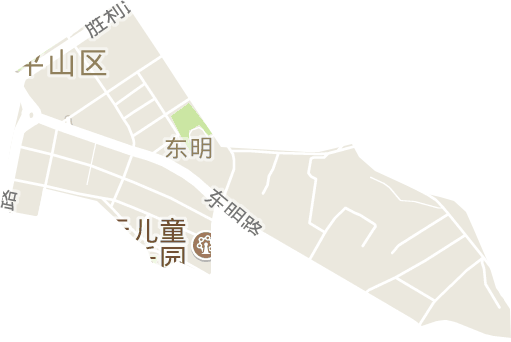 东明街道电子地图