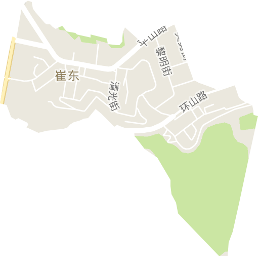 崔东街道电子地图