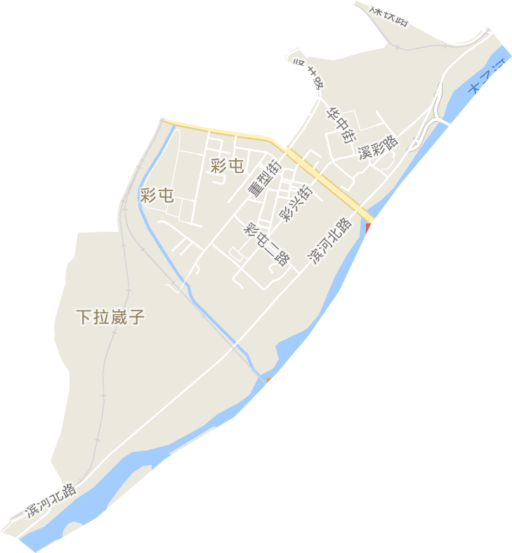 彩屯街道电子地图