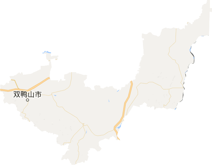 双鸭山市电子地图