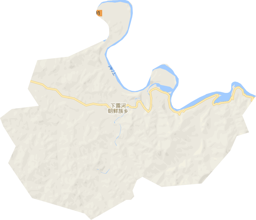 下露河朝鲜族乡电子地图