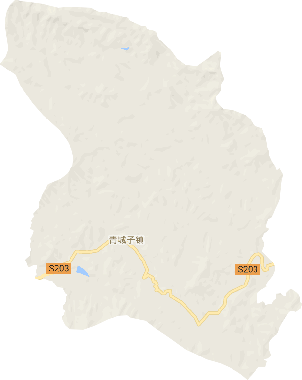 青城子镇电子地图