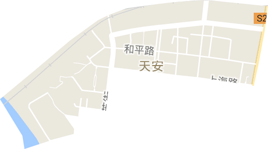 天安街道电子地图