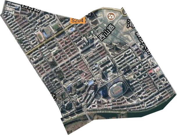 西山街道卫星图