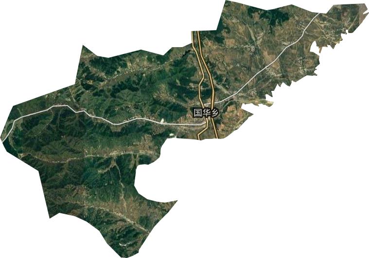 国华乡卫星图