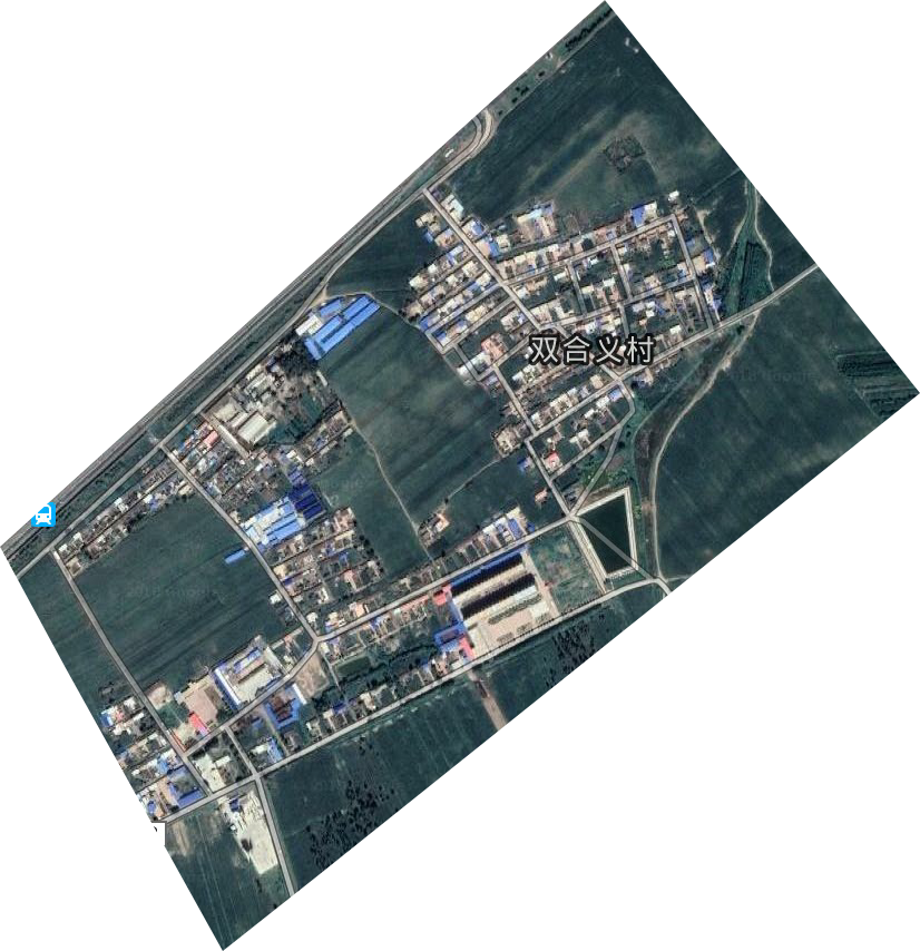 泡子农场办事处卫星图