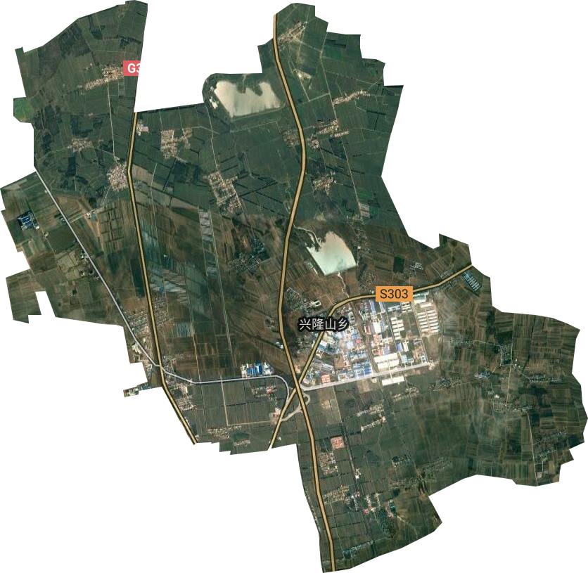 兴隆山镇卫星图