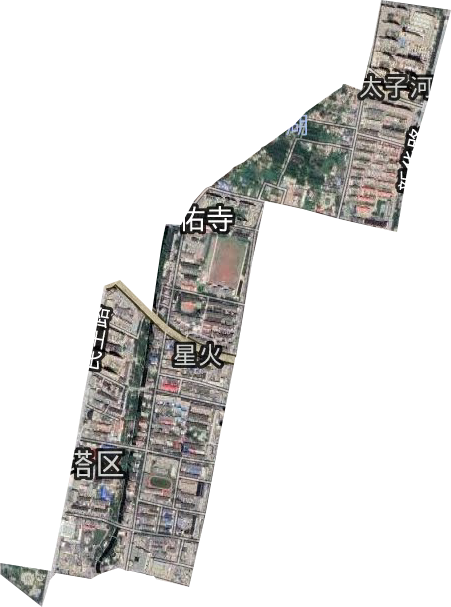星火街道卫星图