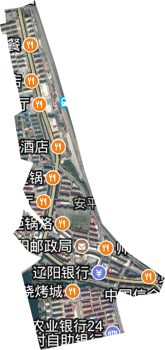 安平街道卫星图