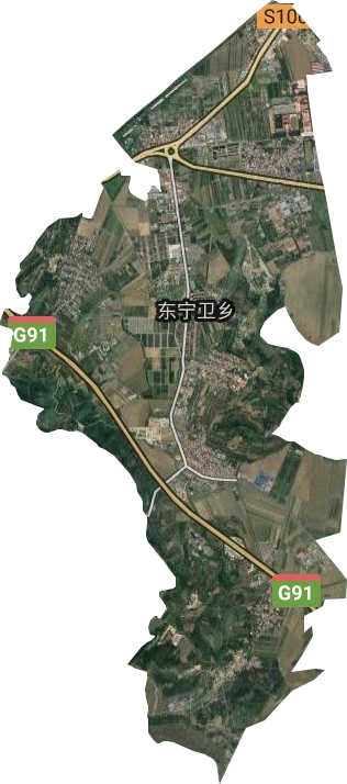 东宁卫乡卫星图