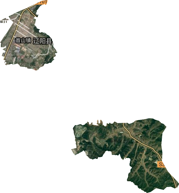 首山镇卫星图