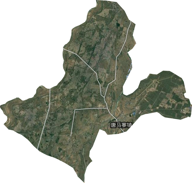 唐马寨镇卫星图