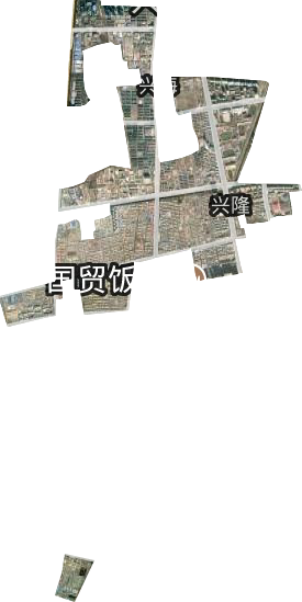 兴隆街道卫星图
