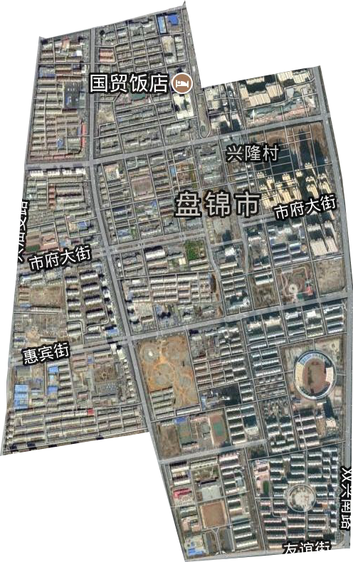 创新街道卫星图