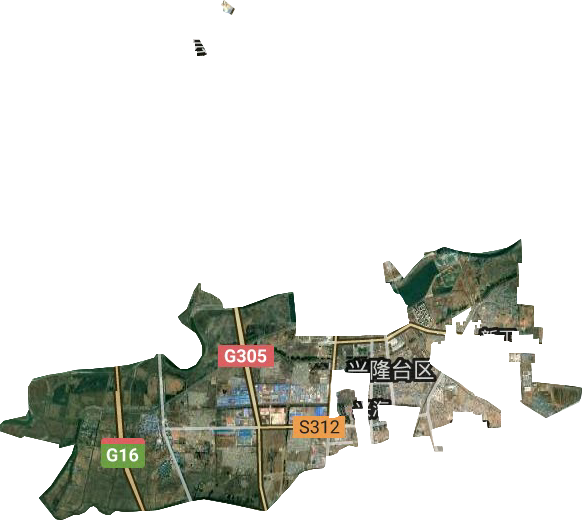 兴海街道卫星图