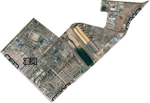 凌河街道卫星图