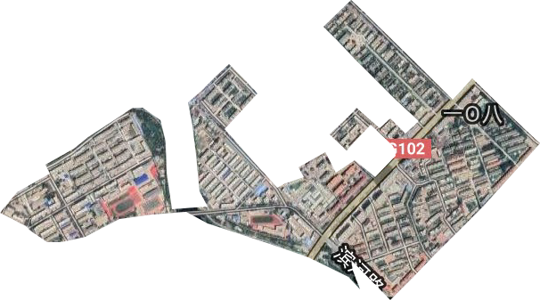 化机街道卫星图
