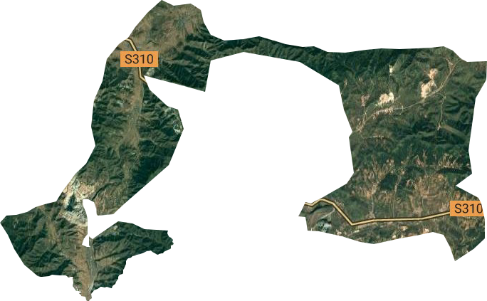 杨郊乡卫星图