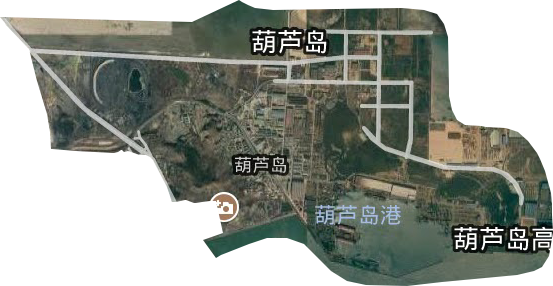 葫芦岛街道卫星图