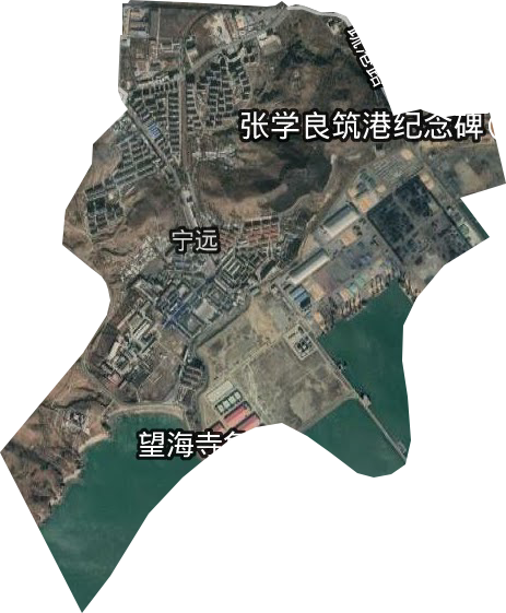 望海寺街道卫星图
