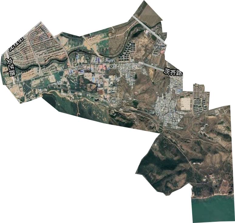 连湾街道卫星图