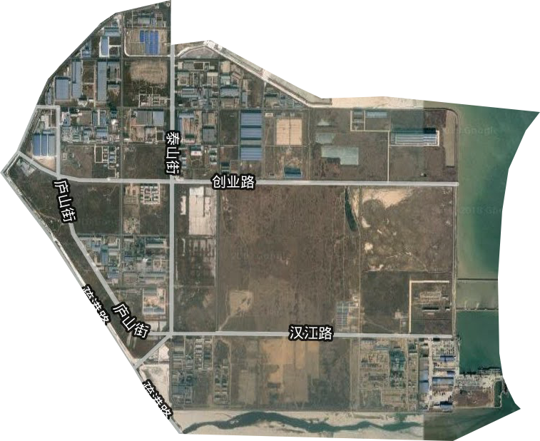 葫芦岛经济开发区卫星图
