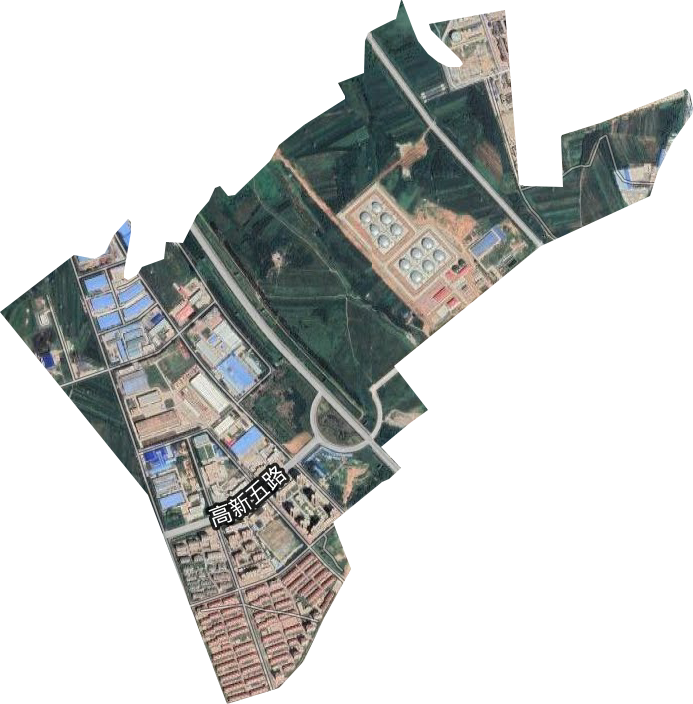 葫芦岛市专利技术园区卫星图