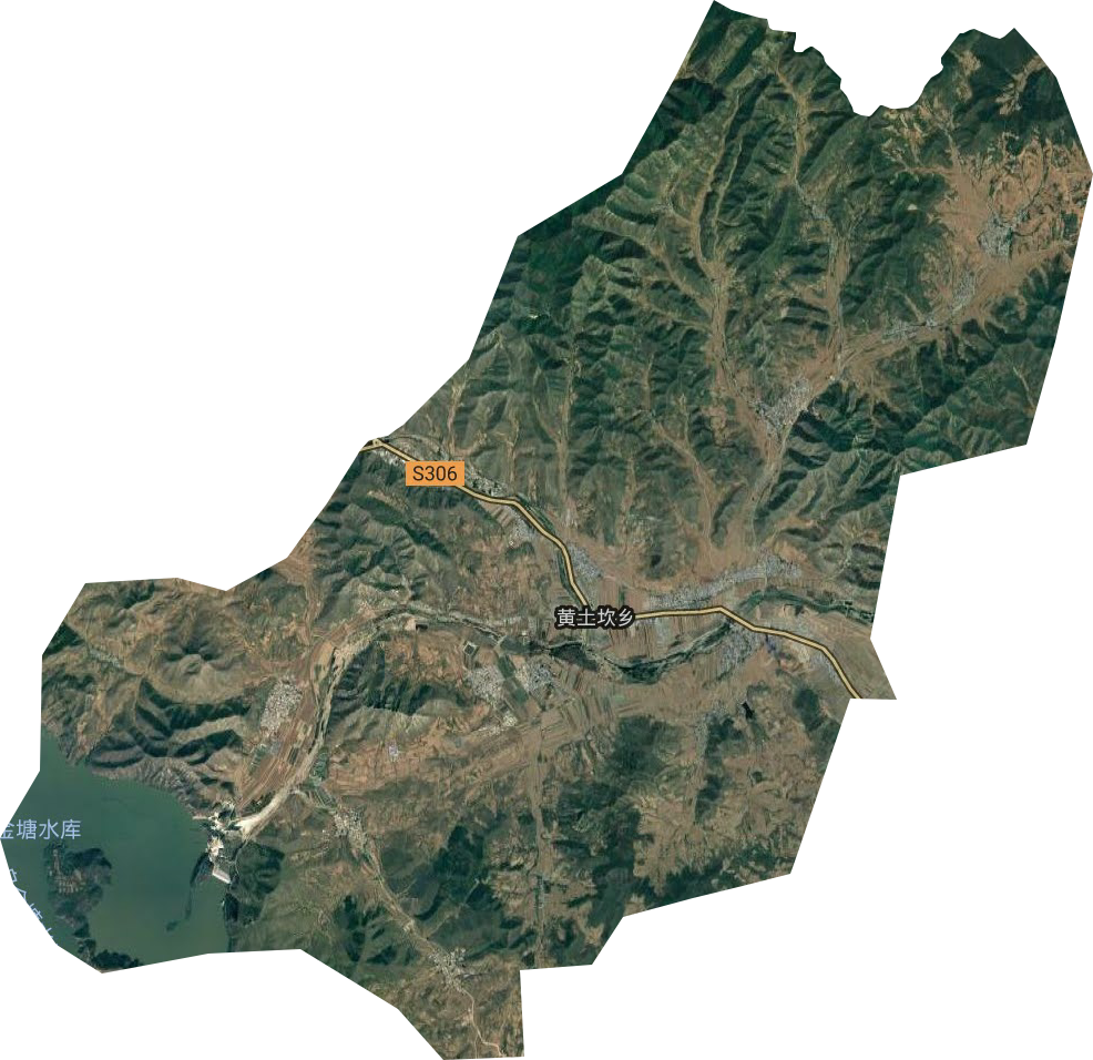 黄土坎乡卫星图