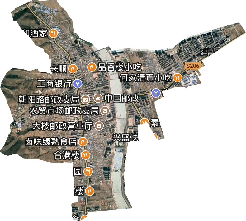 建昌镇卫星图