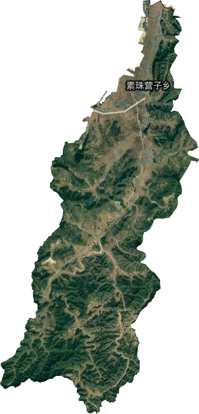 素珠营子乡卫星图
