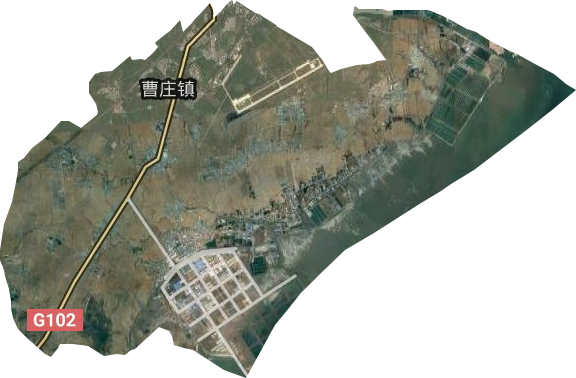 曹庄镇卫星图