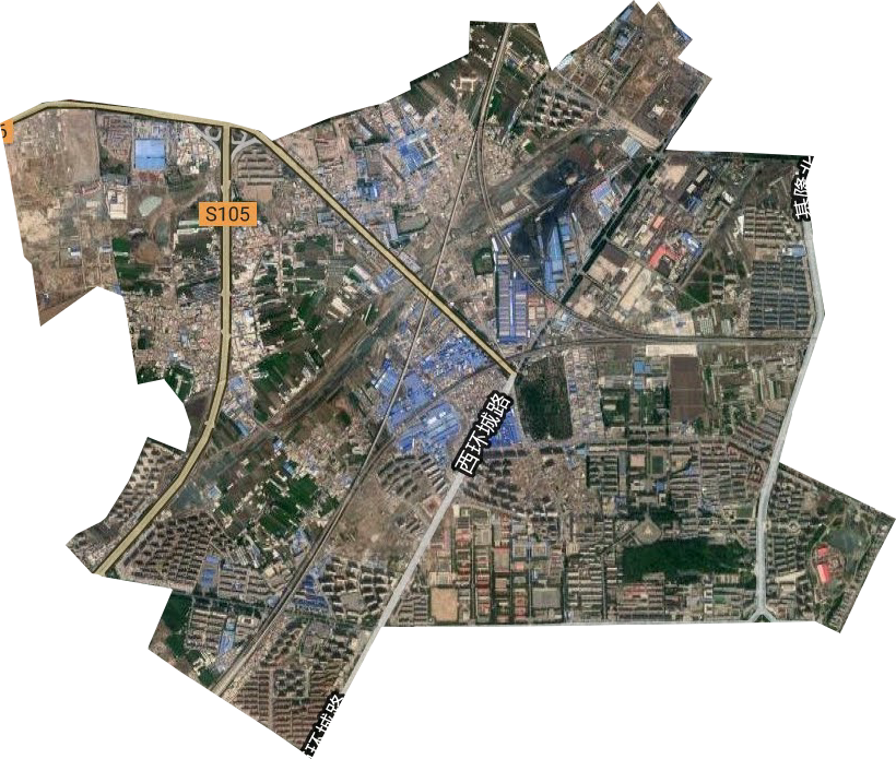 林园街道卫星图