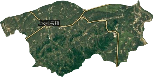 上河湾镇卫星图