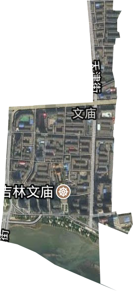 文庙街道卫星图