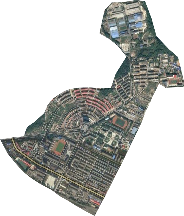 山前街道卫星图
