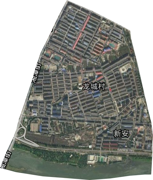 新安街道卫星图