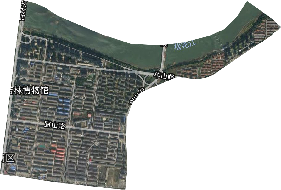 江南街道卫星图