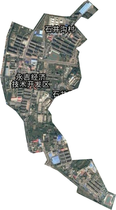 石井街道卫星图