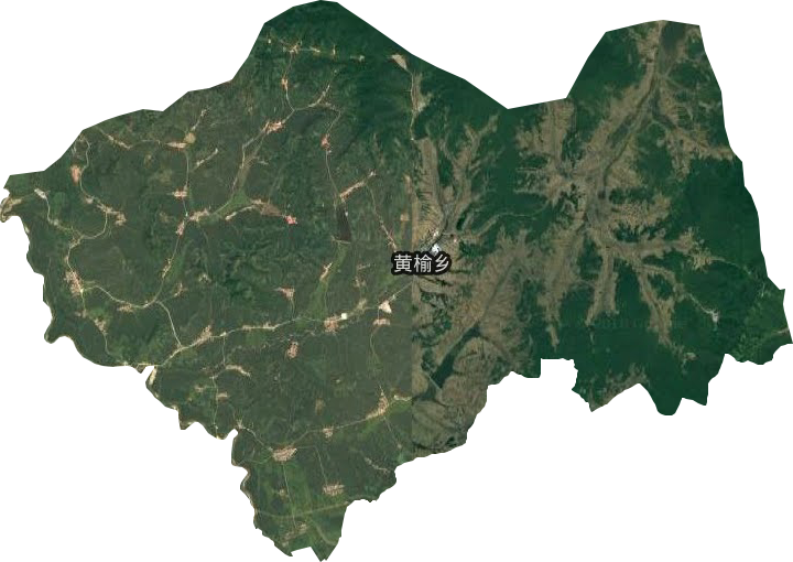 黄榆乡卫星图