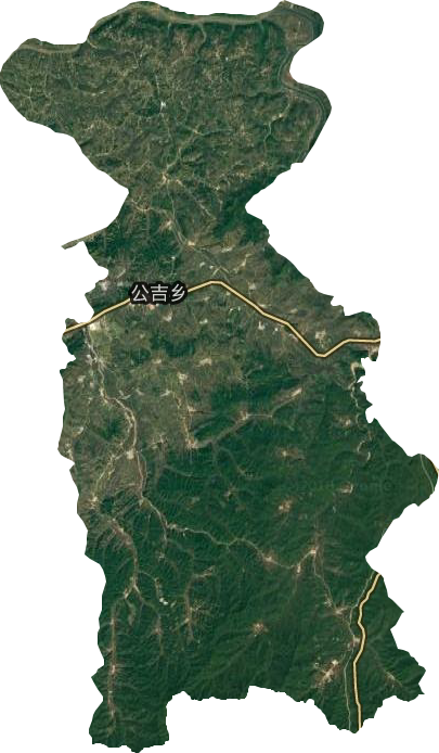 公吉乡卫星图