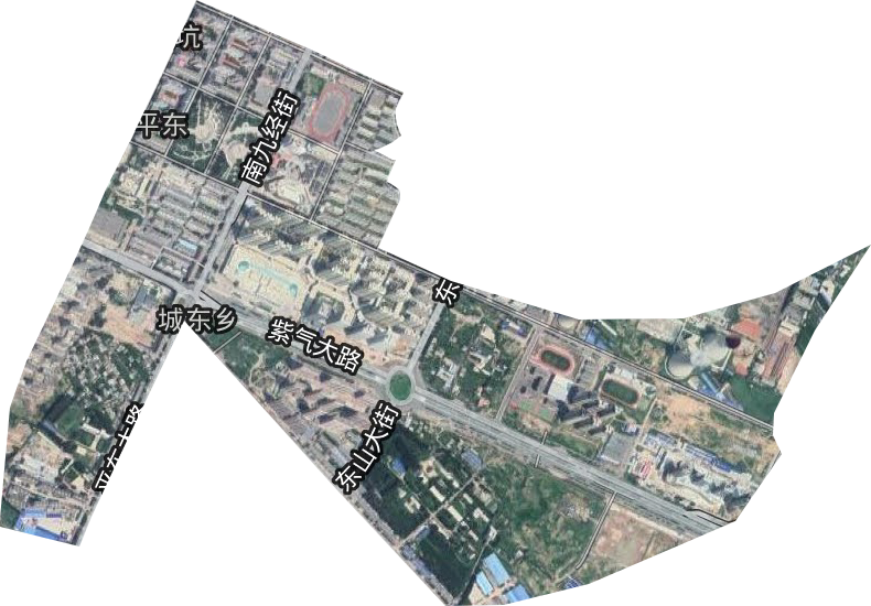 平东街道卫星图