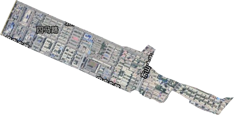 四马路街道卫星图